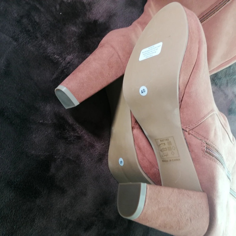 Vysoké kapučínové kozačky vel.40 - 6