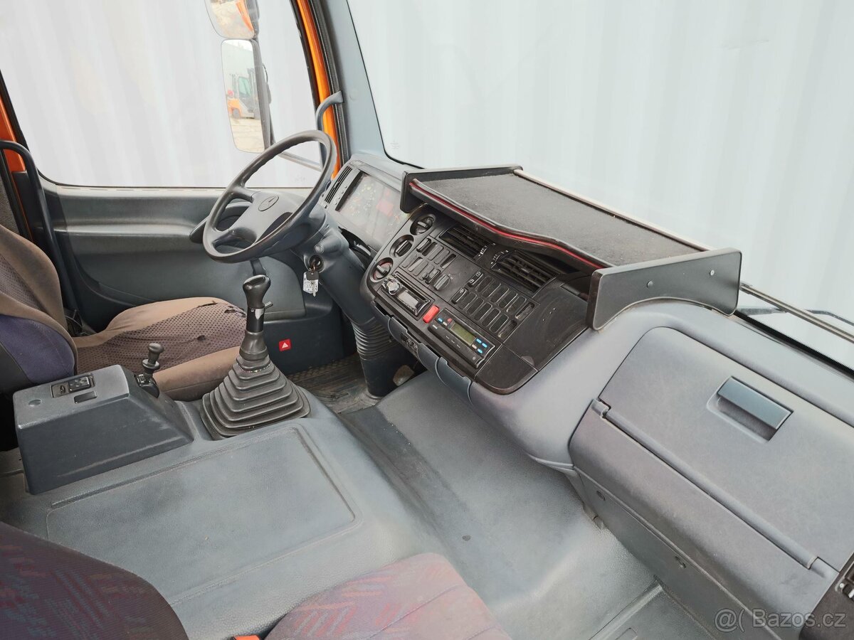 Mercedes-Benz ATEGO 1828 L, FAKÁLNÍ VŮZ, 8 CBM, DVĚ KOMORY ( - 6