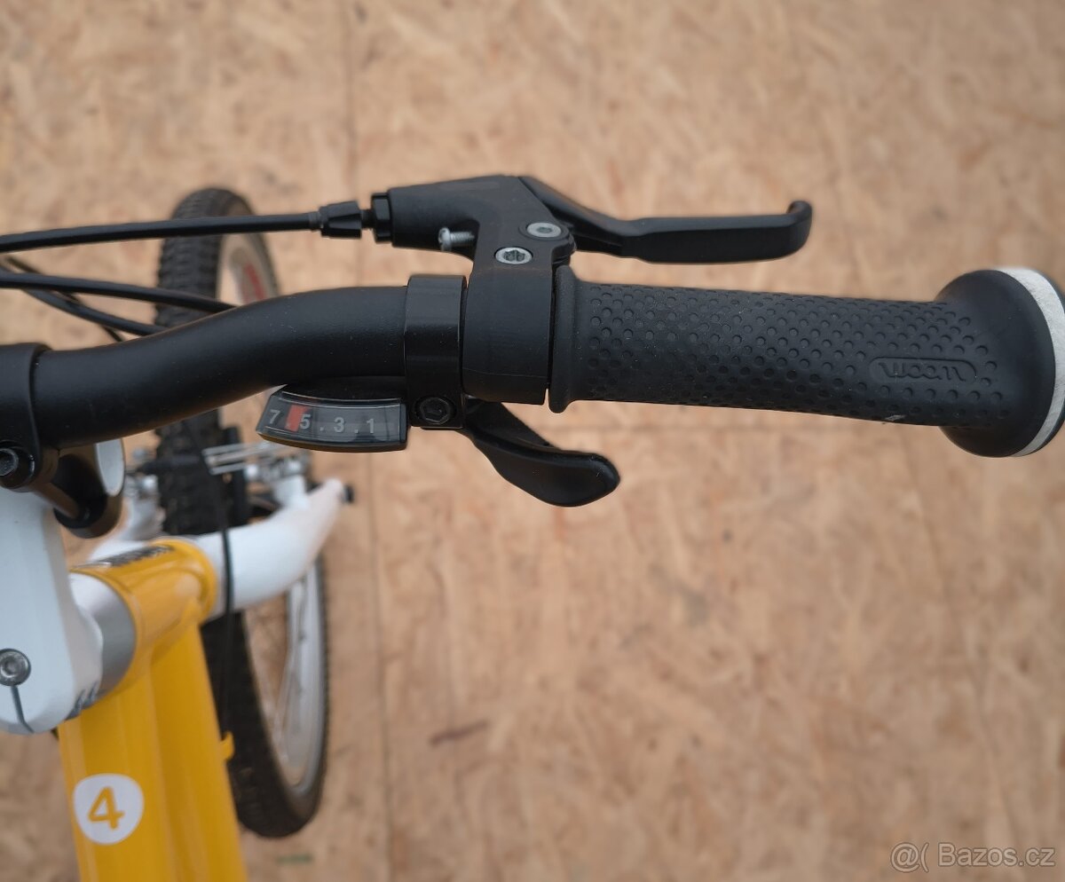 Prodám kolo Woom 4 (20") žluté - 6