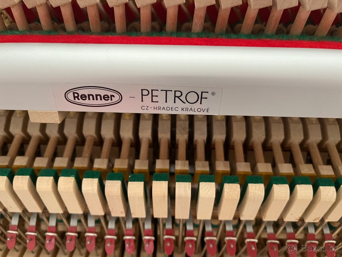 Zánovní Petrof P 118 G1 rok 2004.Renner mechanika - 6
