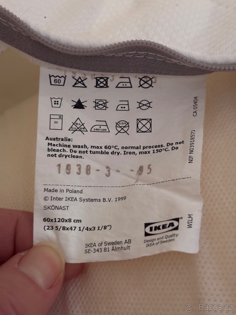 Dětská postýlka s příslušenstvím Ikea - 6