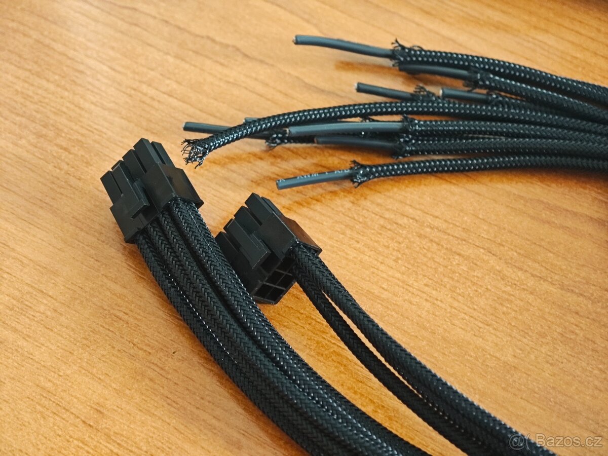 Ne/Opletené kabely k PC zdroji na míru - 6