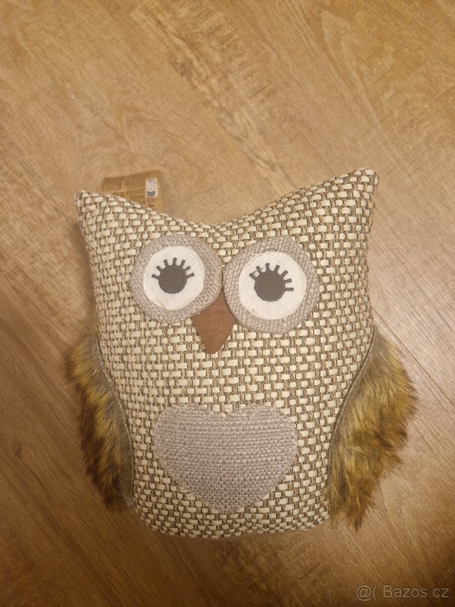 Nová dveřní zarážka Sova hnědá - 6