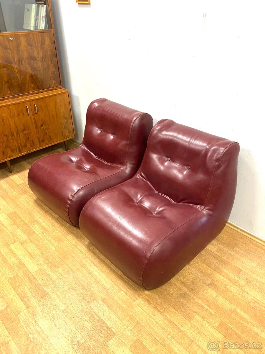 Retro křesla 70. léta Space Age - 6