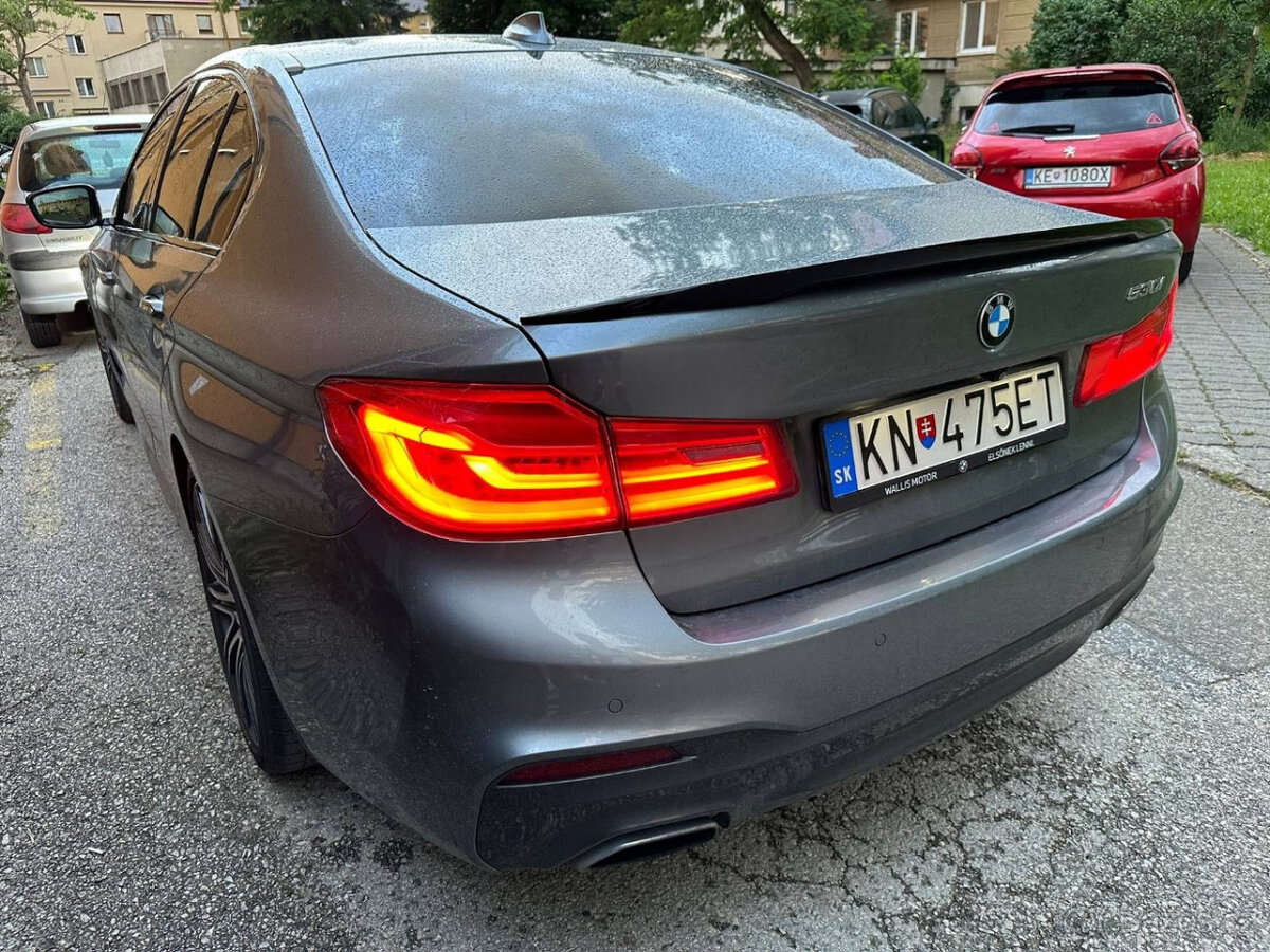 Lipo spoiler kridlo na kufor BMW 5 G30 F10 F90 - 6