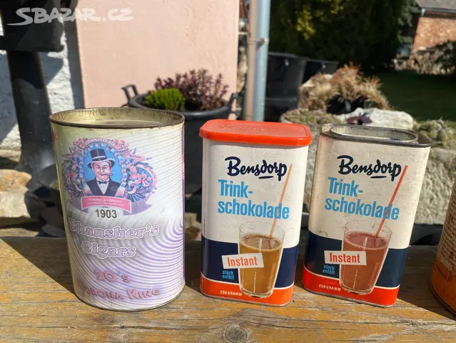 Stare plechovky, detsky zasyp - 6