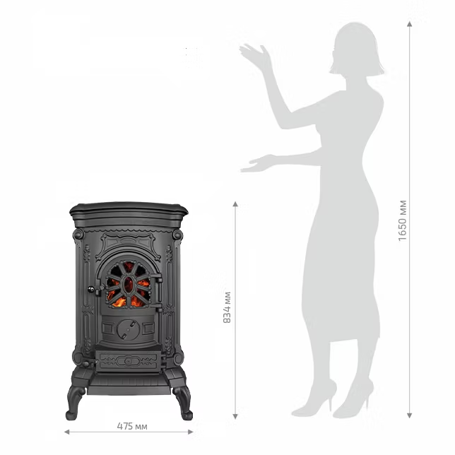 Litinová krbová kamna KAWMET Astrid - 6