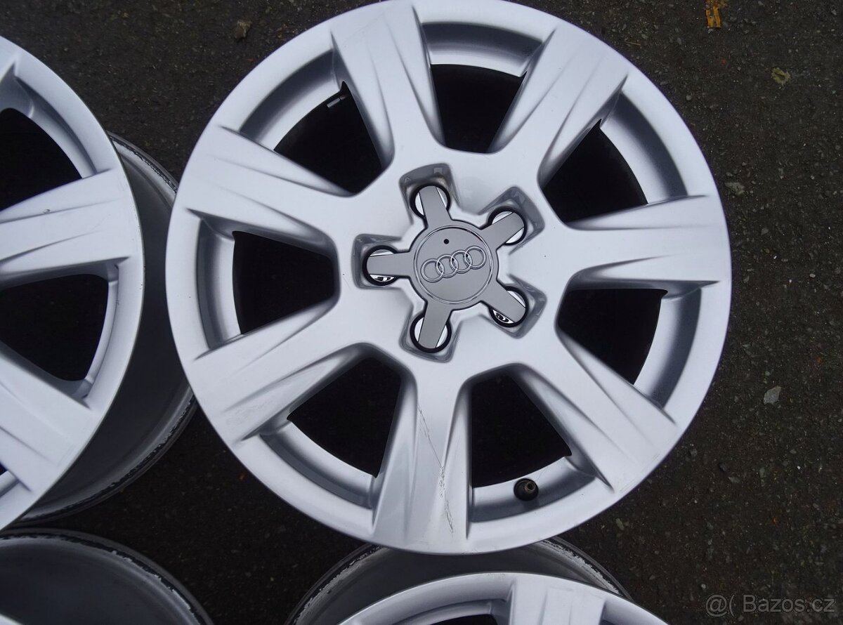 Alu disky origo Audi 16", 5x112, ET 45, šířka 7,5J - 6
