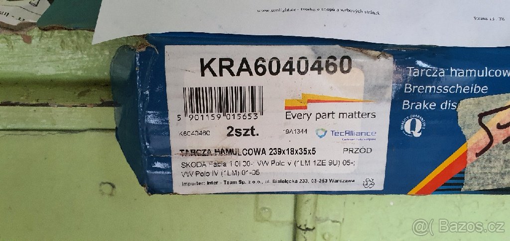 NOVE German Kotouce+Desticky + Ochrané štíty - 6