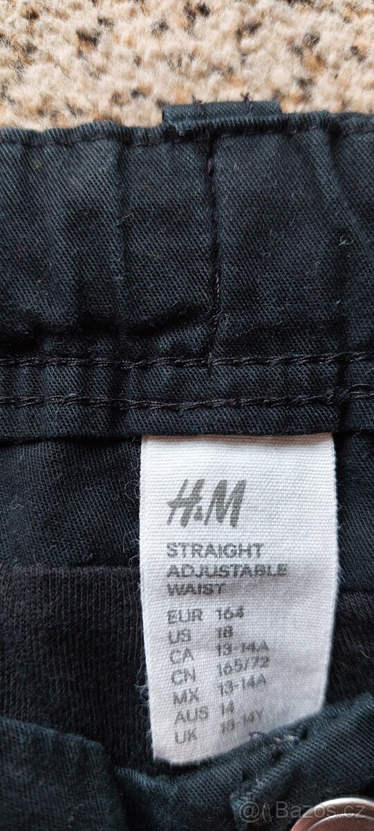 Rifle chlapecké, kalhot, zateplené, podšité 164 - 6