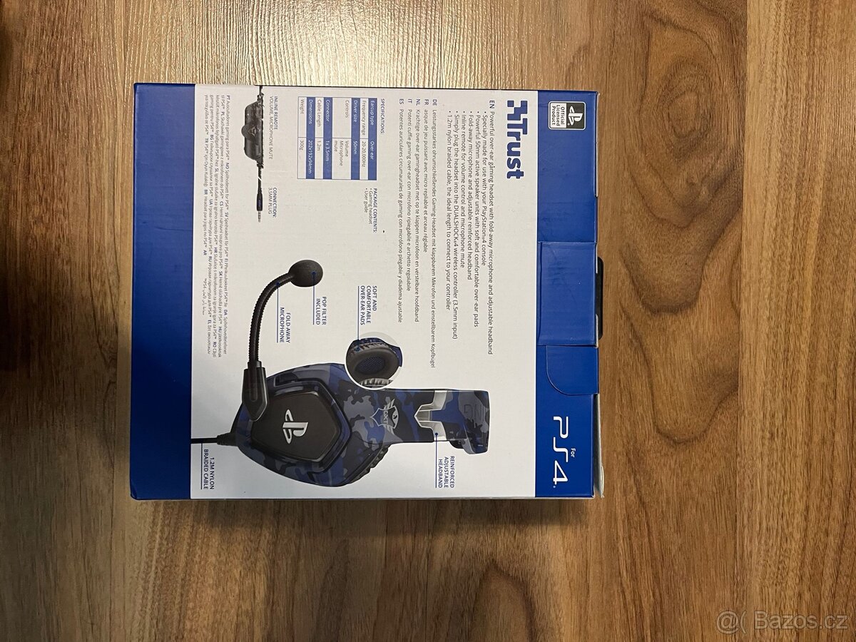 Herní sluchátka playstation4 GXT 488 Forze Blue - 6