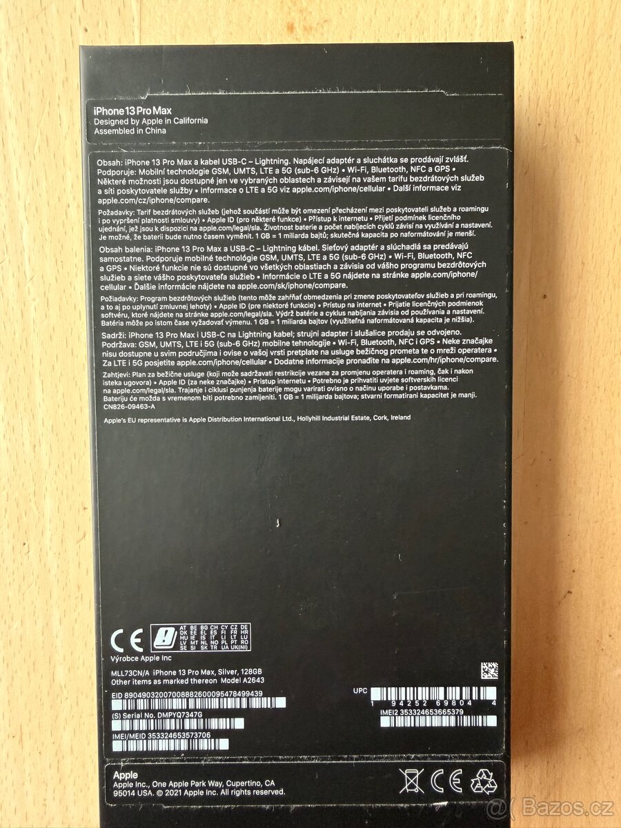 Iphone 13 Pro Max 128g, bílá barva - 6