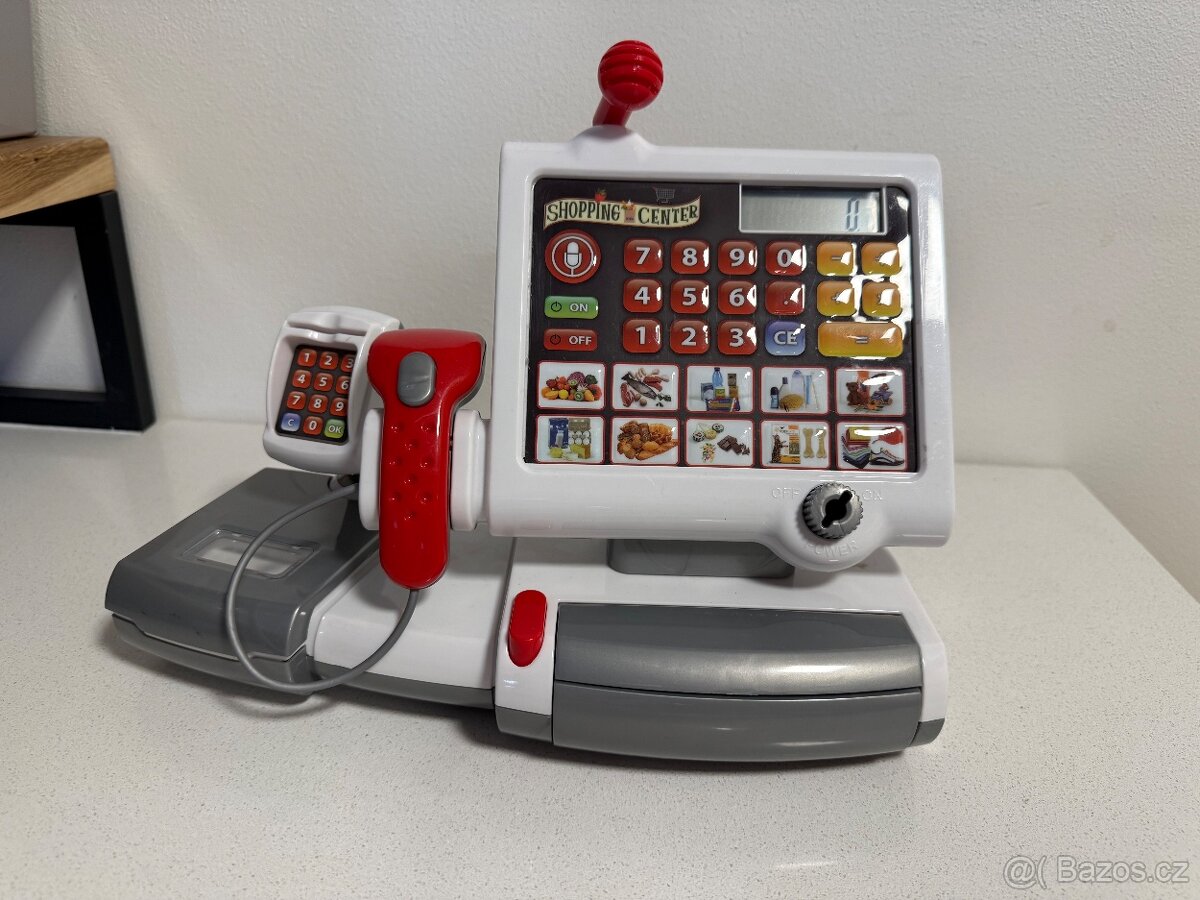 Notebook, pokladna, robot, robotický pes, kytara - 6