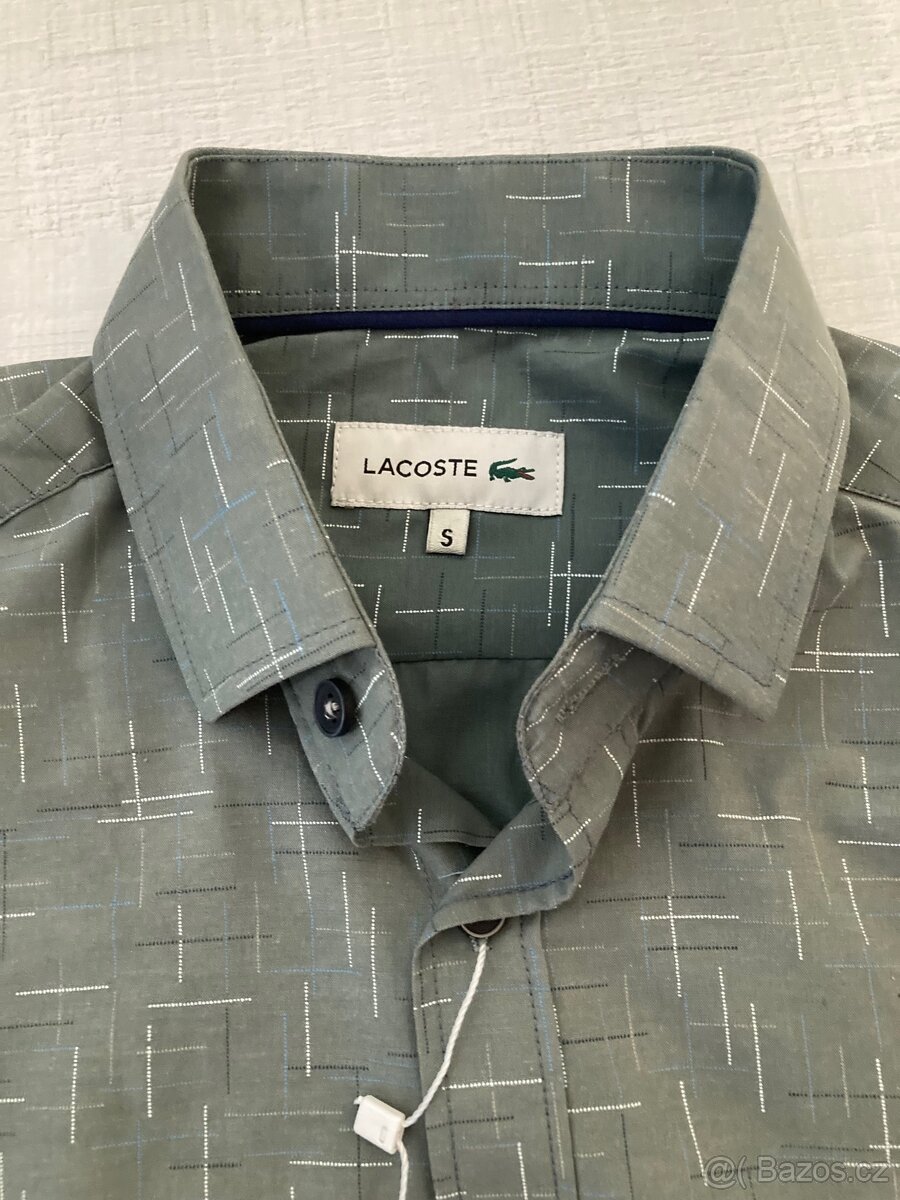 Pánská košile LACOSTE - NOVÁ s visačkou - 6