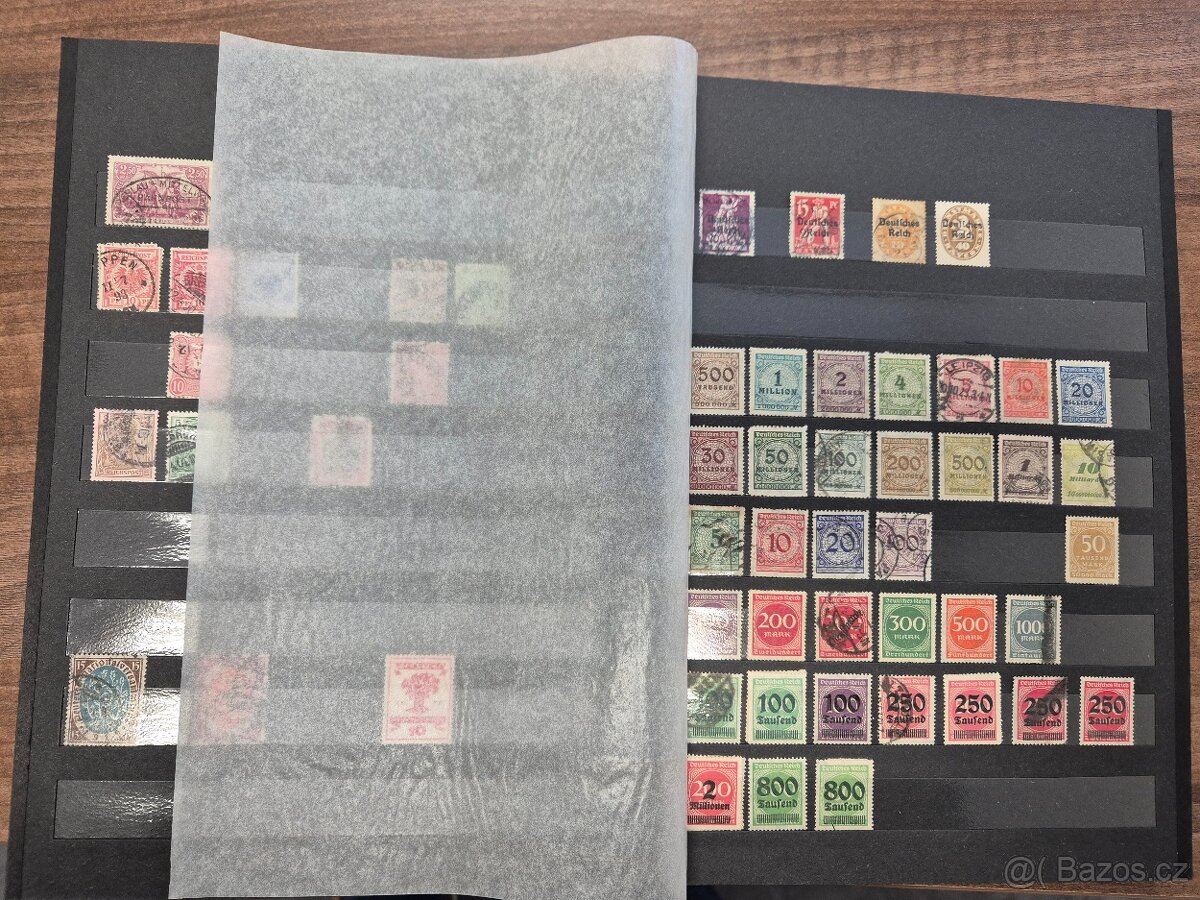 Prodám 4 plná alba známek - 6