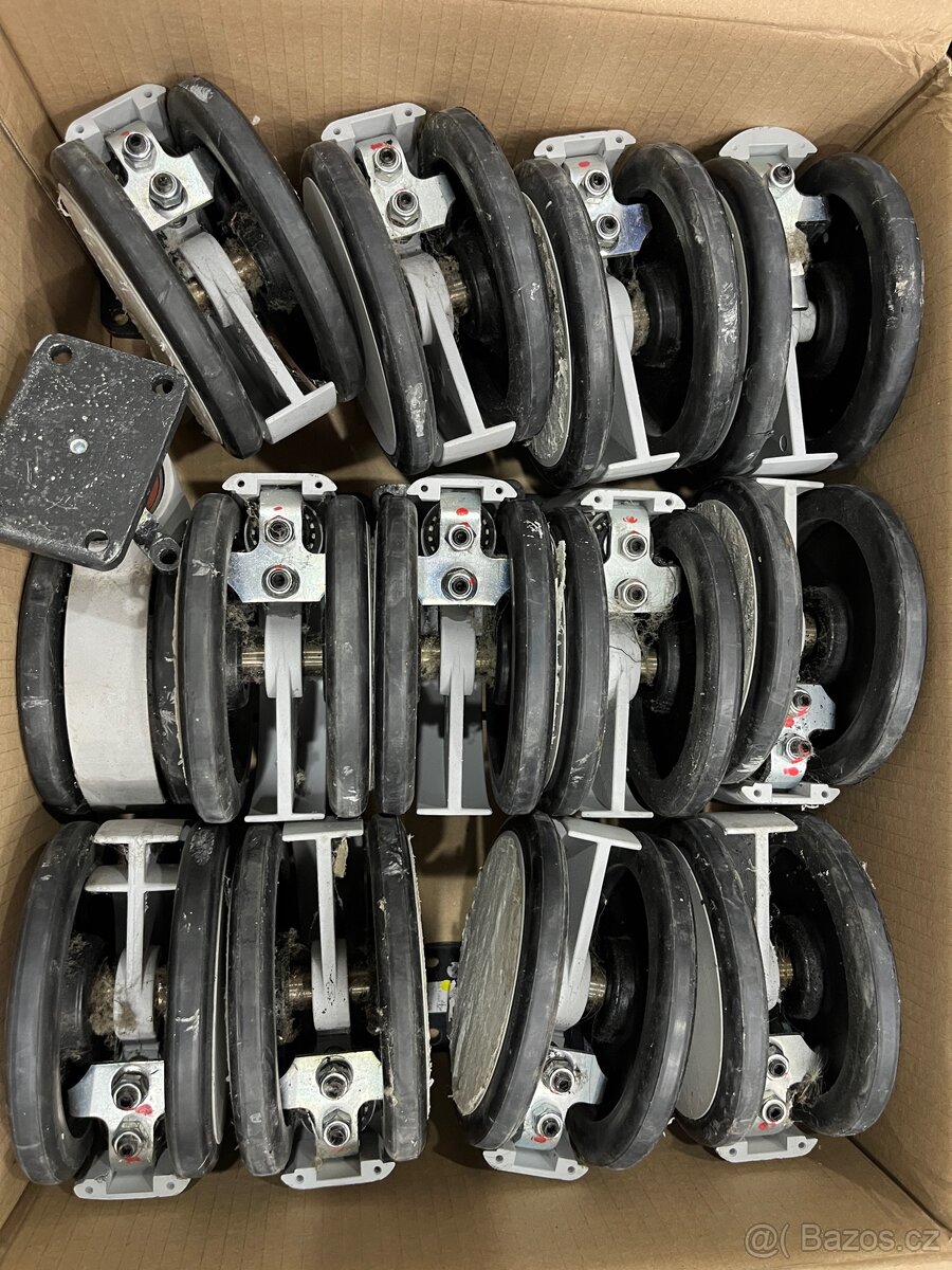 Natáčecí kolečka nábytková / dílenská - 6