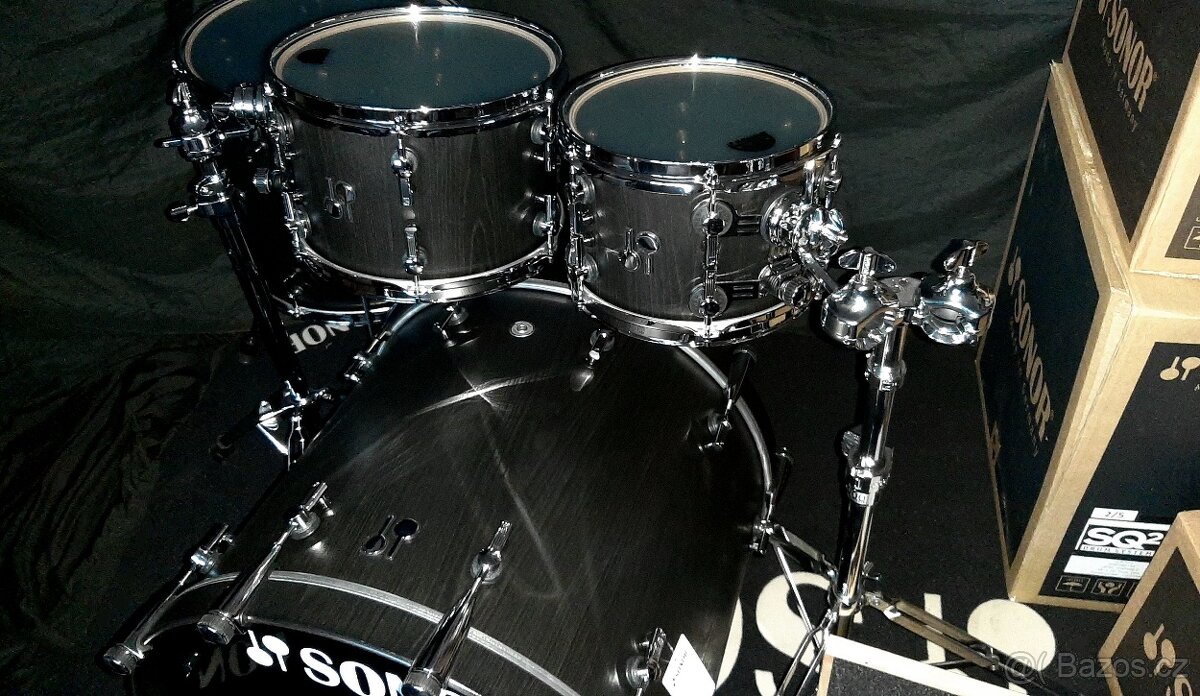 Prodám nové bicí Sonor SQ2, Vintage Onyx - 6