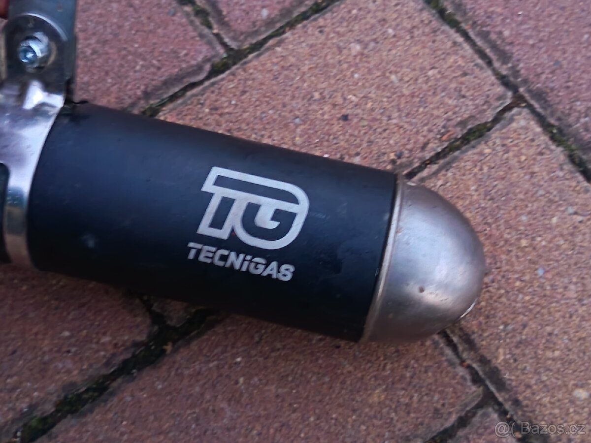 Homologovaný laděný výfuk Tecnigas E-nox pro AM6 - 6