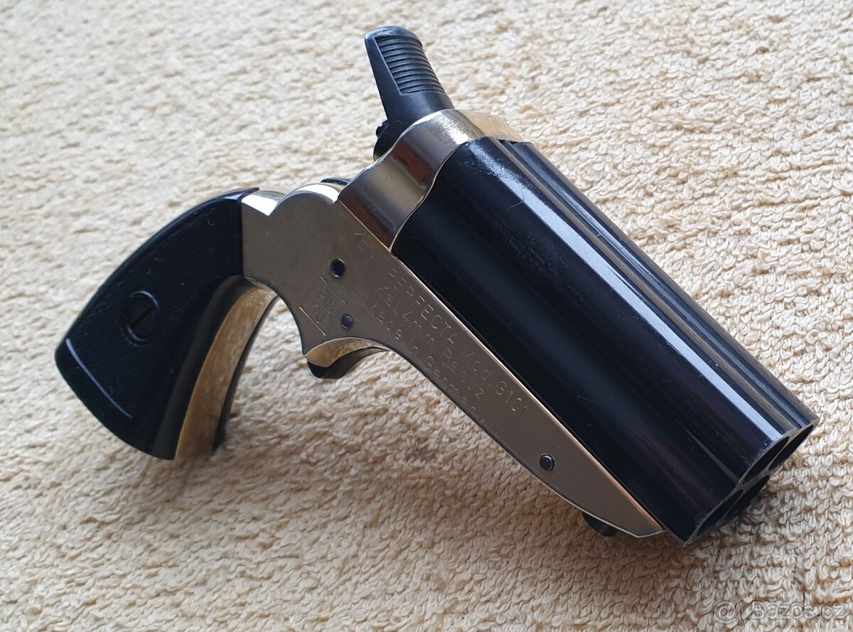 Derringer Perfecta cal.4mmRF SA zdobený Top - 6