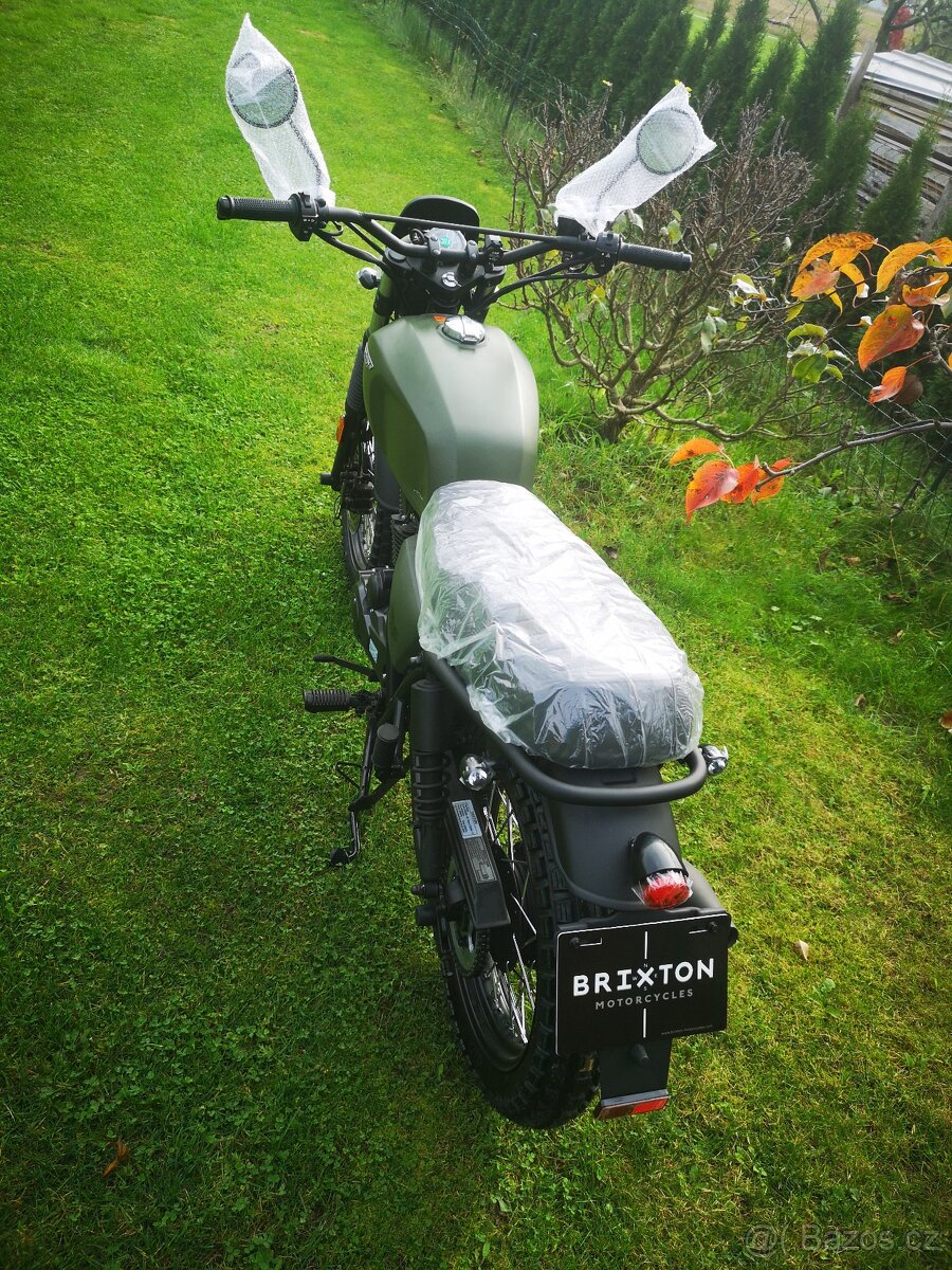 Brixton 125, nový, škrábanec na nádrži. - 6