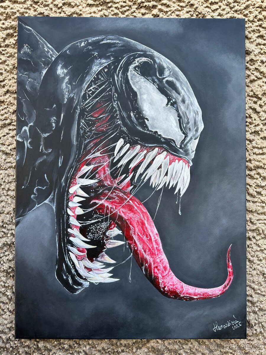 Ručne malovany obraz - 6