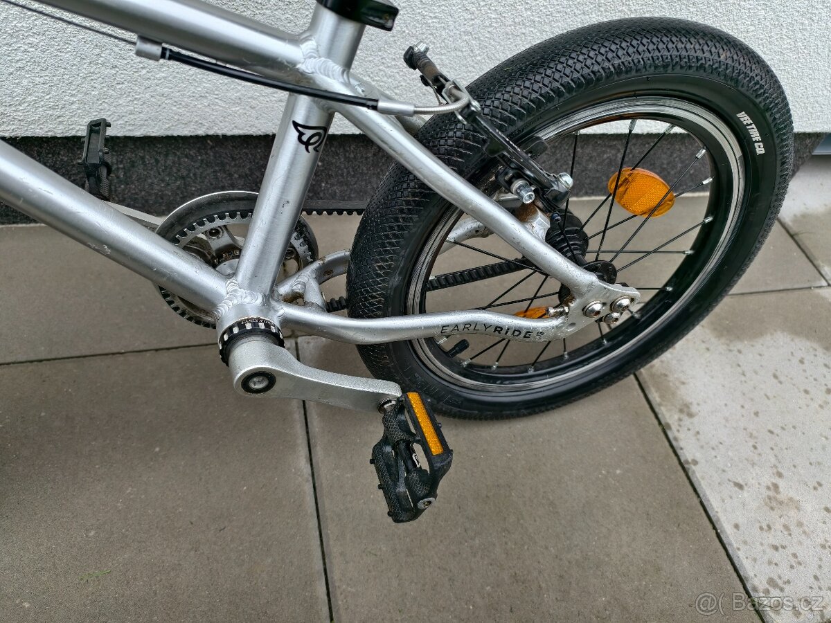 Dětské kolo EARLY RIDER Belter 16 Brushed Aluminium - 6