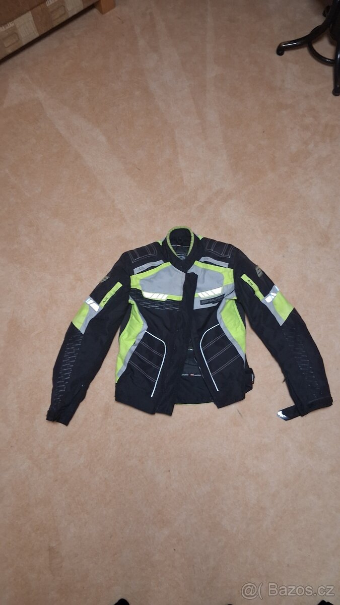 Moto kalhoty a bunda v top stavu - 6