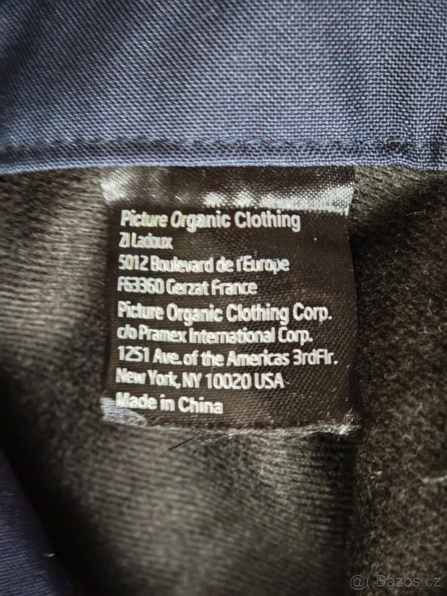 lyžařské kalhoty PICTURE ORGANIC FRIENDS LINE, model UNDER - 6