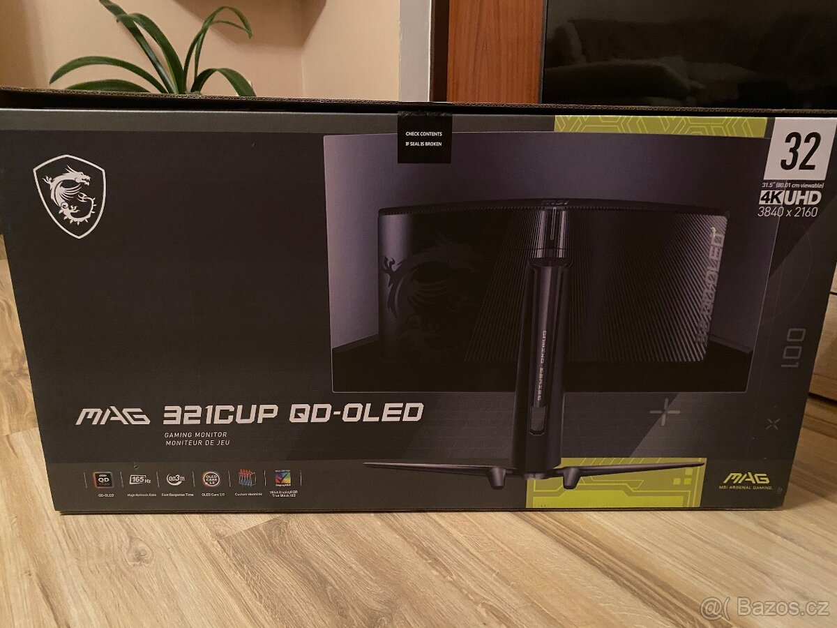 HERNÍ MONITOR 31.5" MSI MAG 321CUP QD-OLED - 6