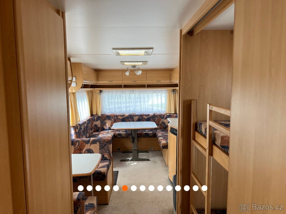 Karavan Dethleffs 650 - 2osy, předstan - 6