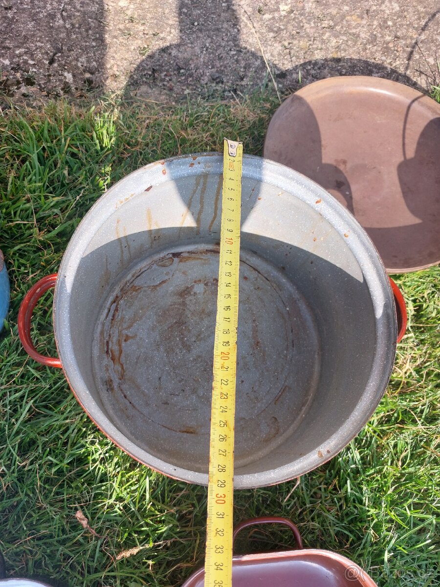 Retro kotlíky a nádobí. - 6