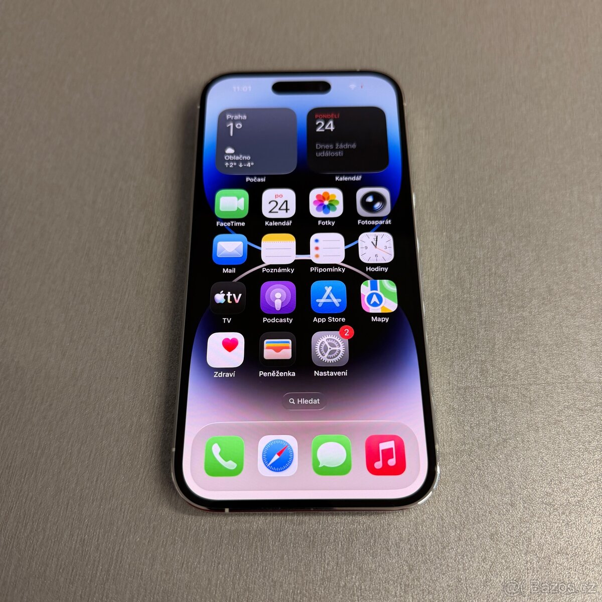 Jako nový iPhone 14 Pro 128GB bílý, rok záruka - 6