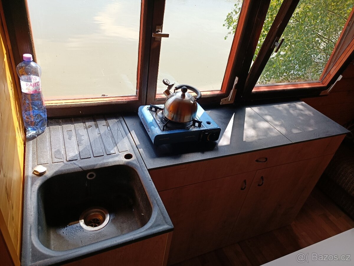 Mobilní chata s výklopnou terasou, maringotka, mobilheim - 6