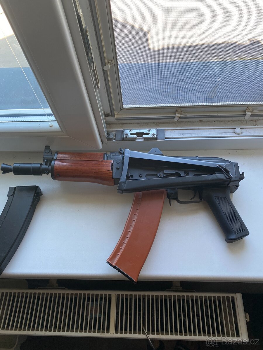 Airsoftová zbraň AKS 74 UN - celokov, dřevo (CM.035A G55) - 6