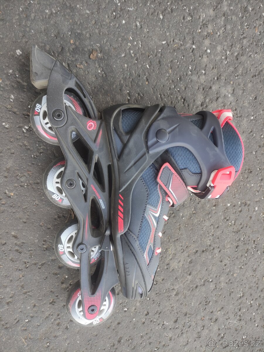Dětské inline brusle vel.35-38 - 6