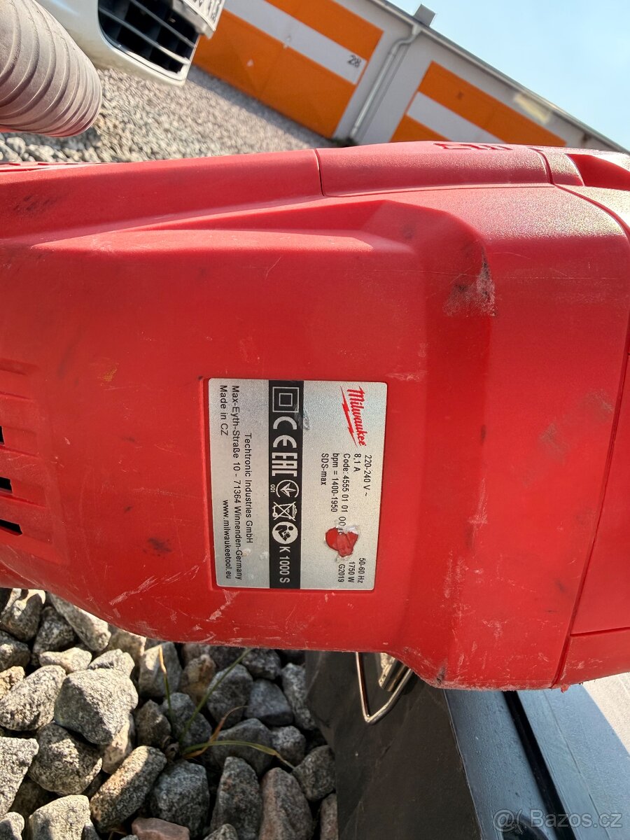 Milwaukee K 1000 S bourací kladivo - 6