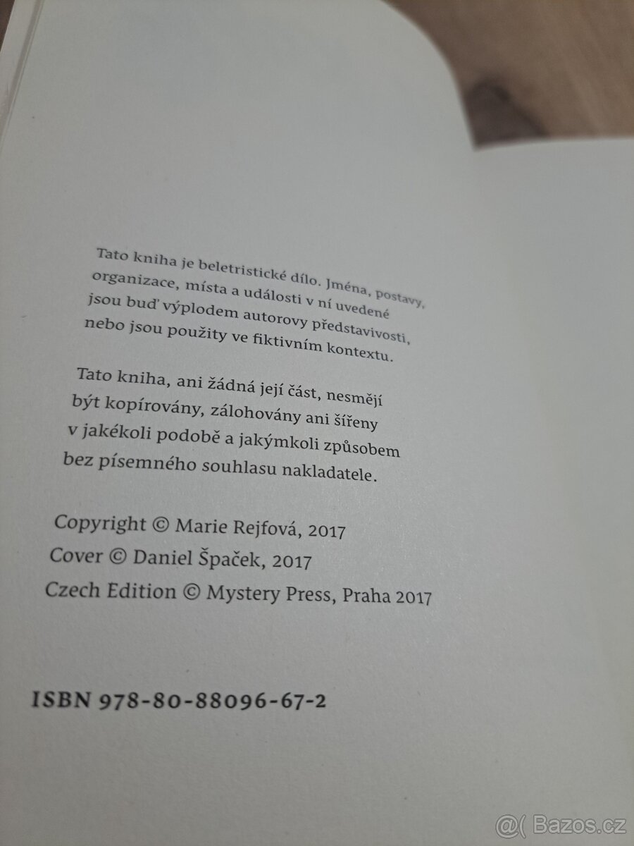 Kdo jinému jámu kopá , Marie Rejfová - 6