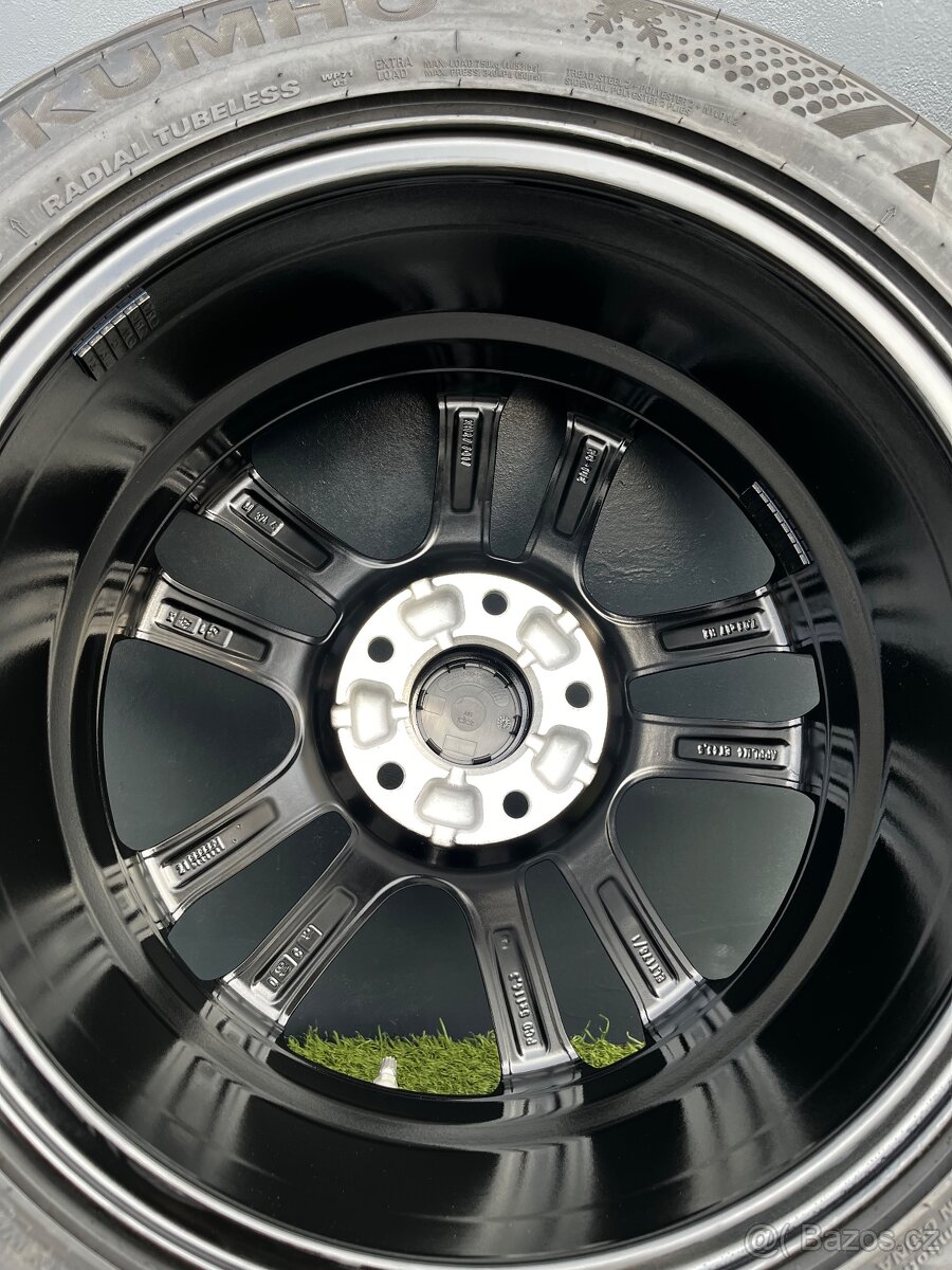 Alu kola Hyundai, Kia 215/55/17 zimní 100% stav - 6