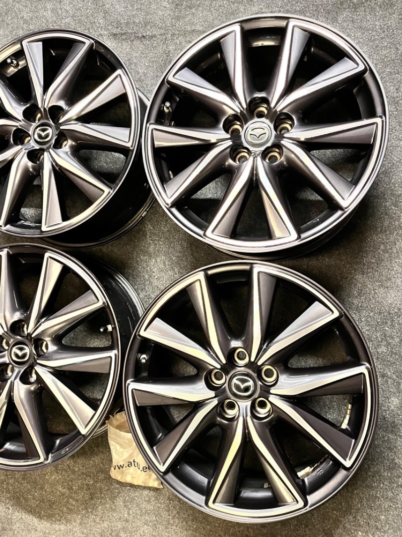 R19 Originál Alu Mazda CX5 + TPMS + Matice - 6