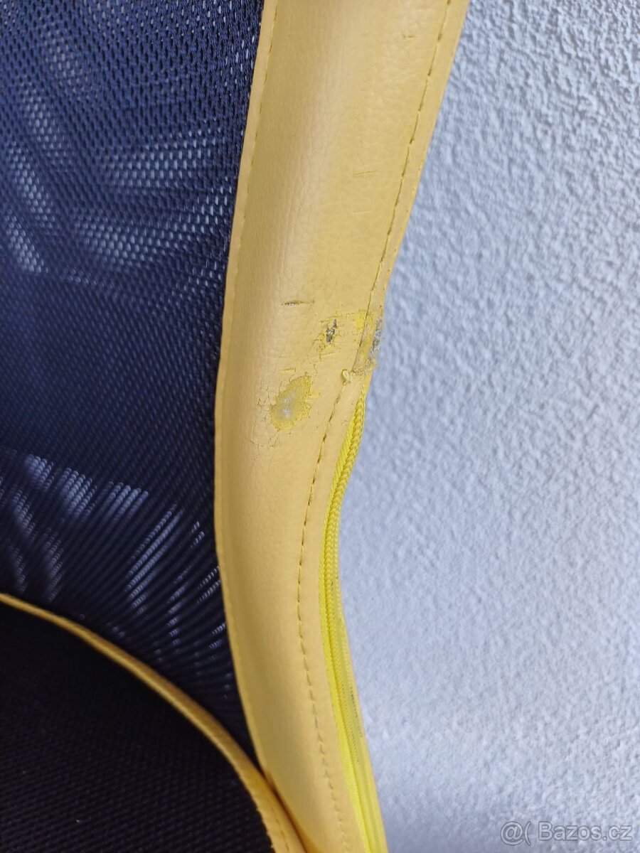 židle do dětského pokoje modrá a žlutá - 6