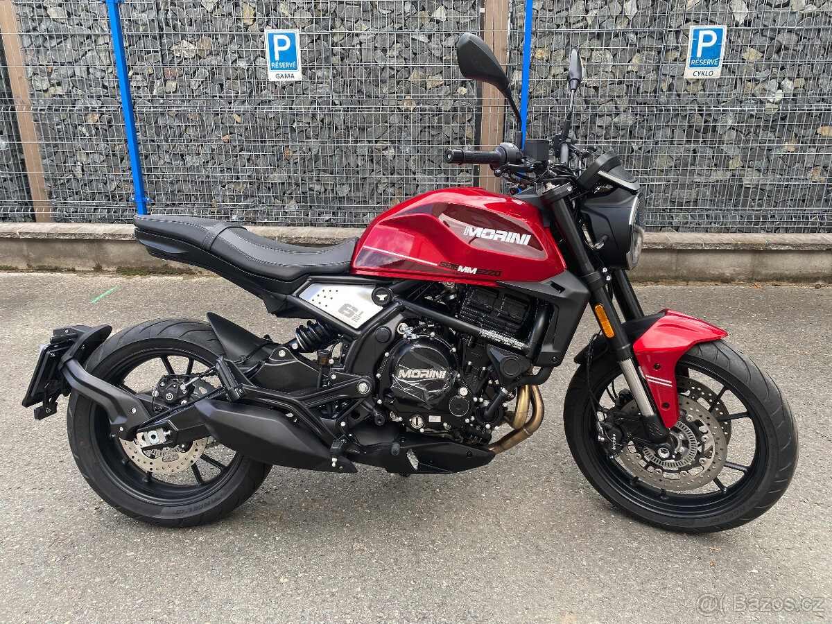 Moto Morini 6½ Seiemmezzo STR - SLEVA - Možno i s 35 kW - 6
