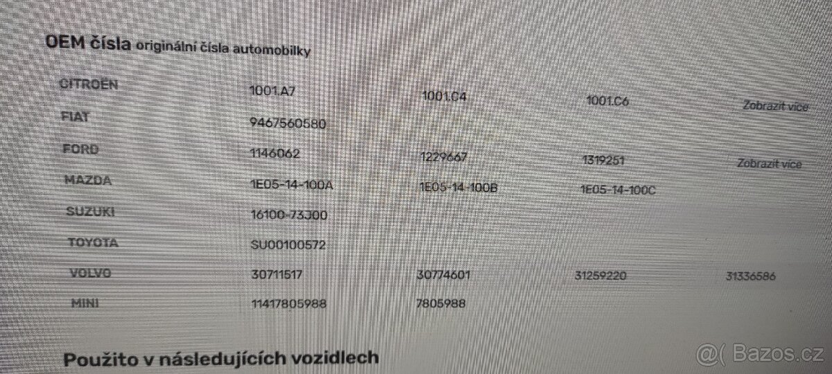 Olejové čerpadlo, olejový chladič (výměník) - 6