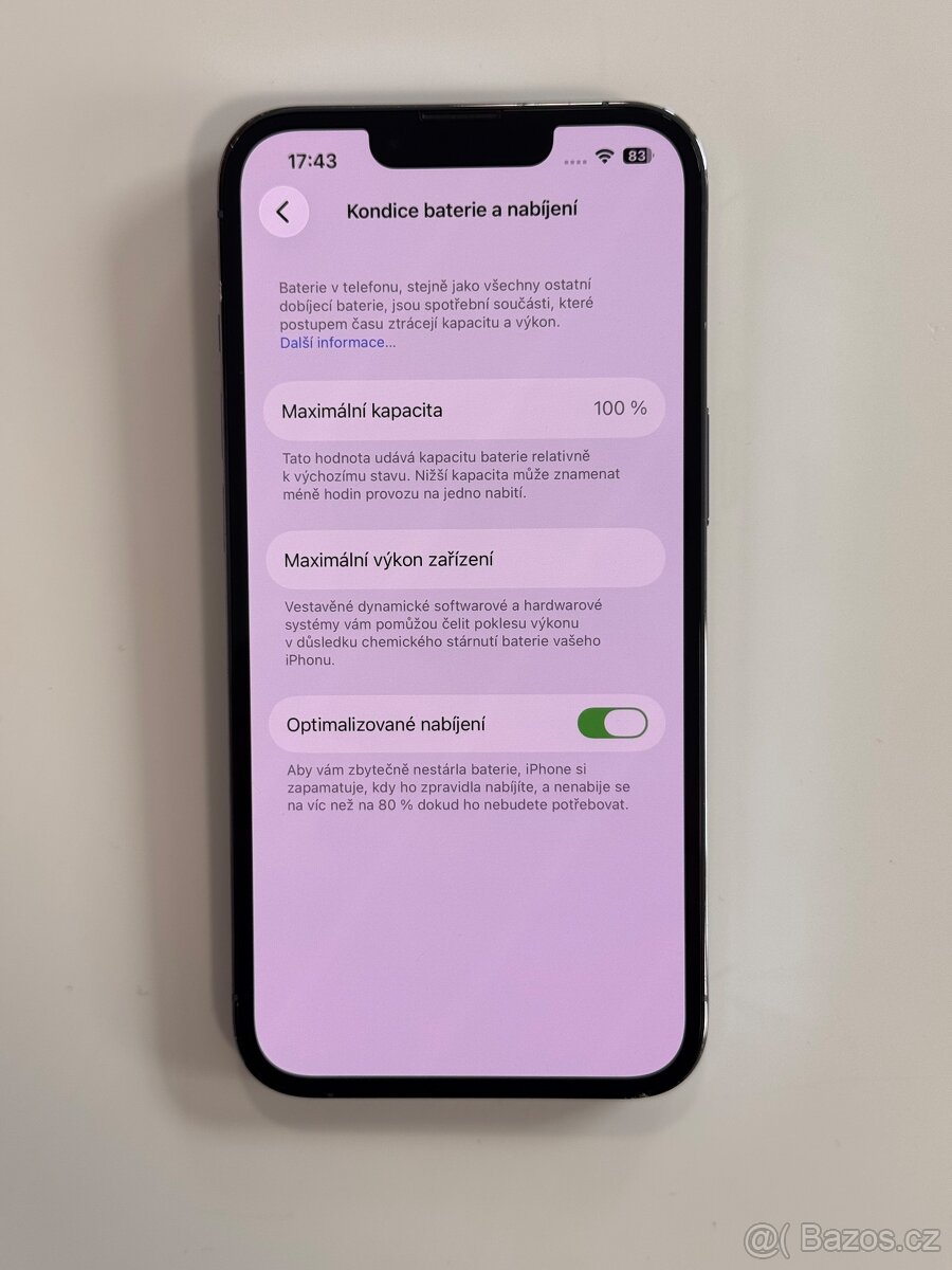 iPhone 13 Pro 256GB - 100% baterie - 6