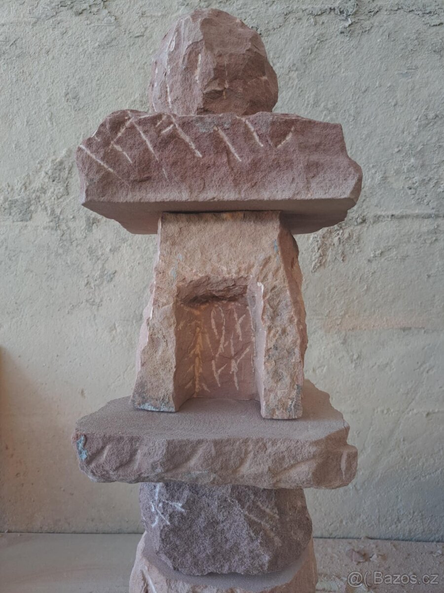 Vyšší lucerny z pískovce - 6