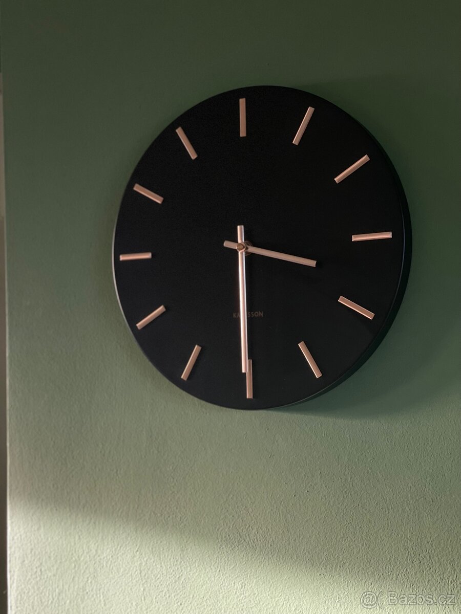 Karlsson designové minimalistické hodiny kovové - 6