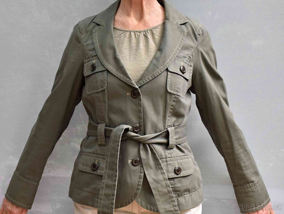 Saka dámská Esprit šedé a khaki - 6