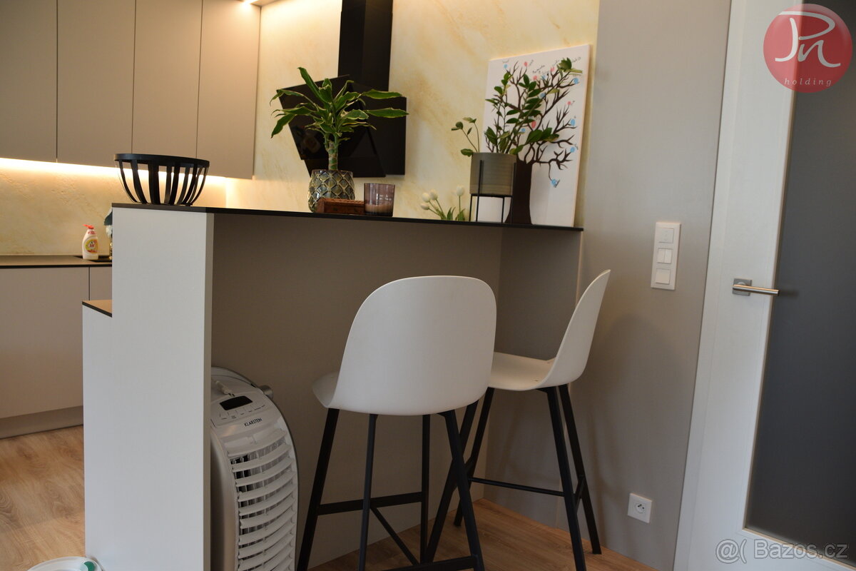 Pronájem luxusního bytu 1+kk – novostavba, 48,63 m², lodžie, - 6