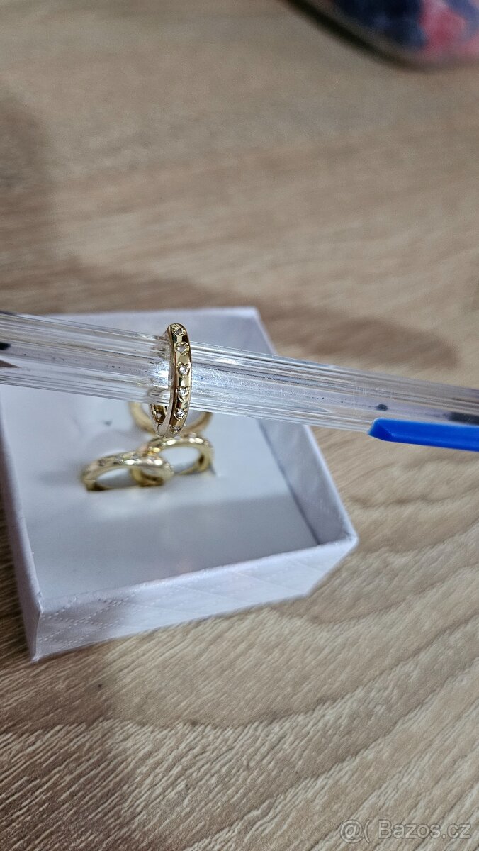 Naušnice kroužky a pecičky - 6