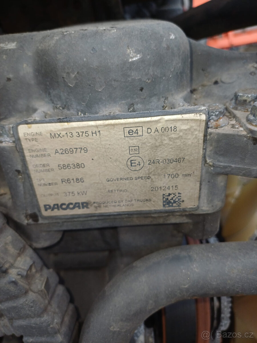 motor PACCAR, r.v. 2017 - 6