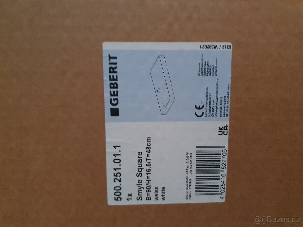 Umyvadlo Geberit Smyle Square - 6